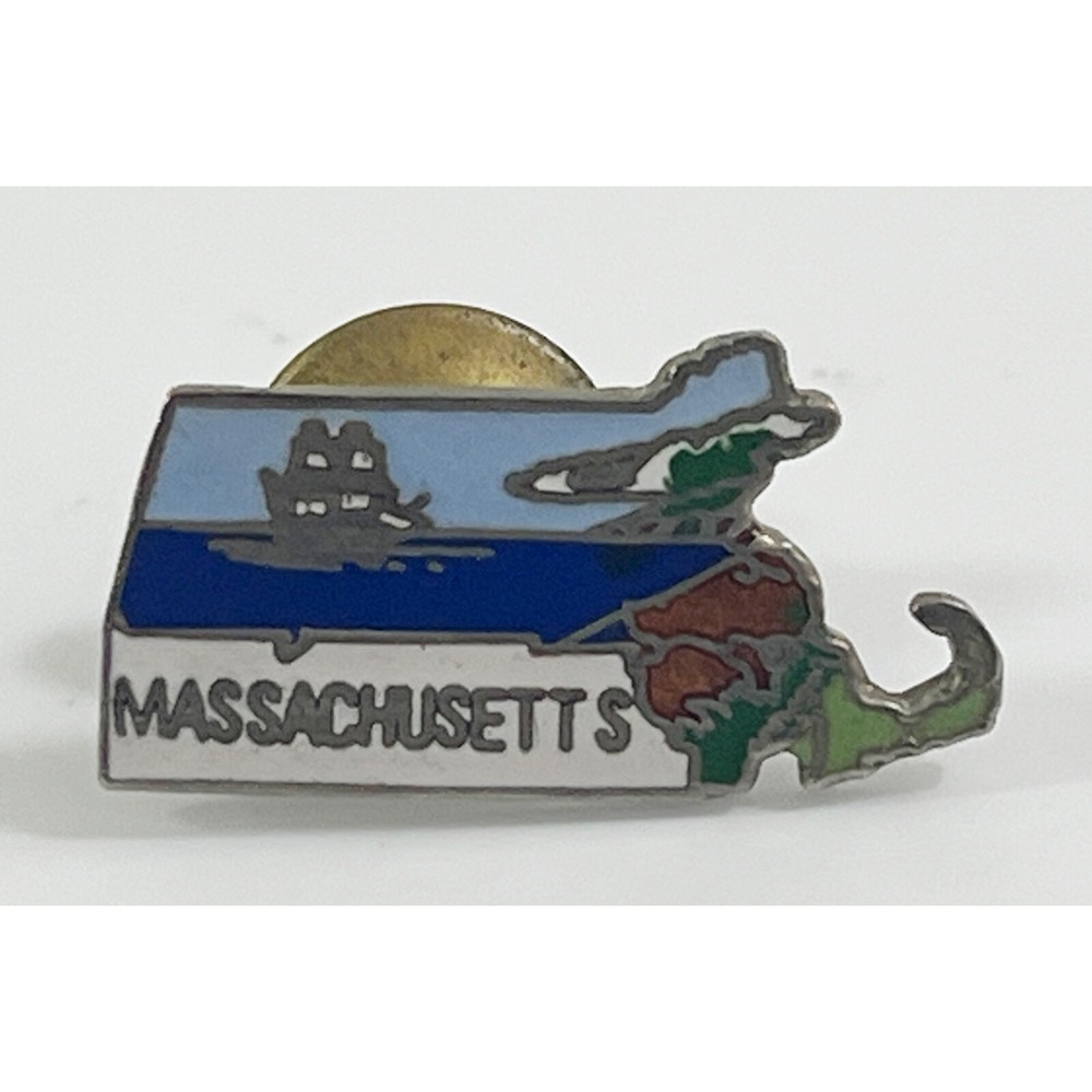 Massachusetts Lapel‎ Pin